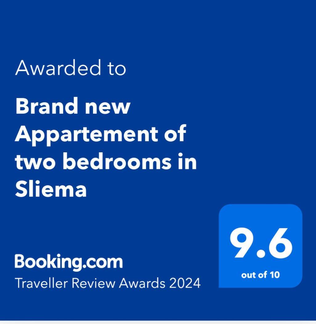 Brand New Appartement Of Two Bedrooms In Sliema Extérieur photo